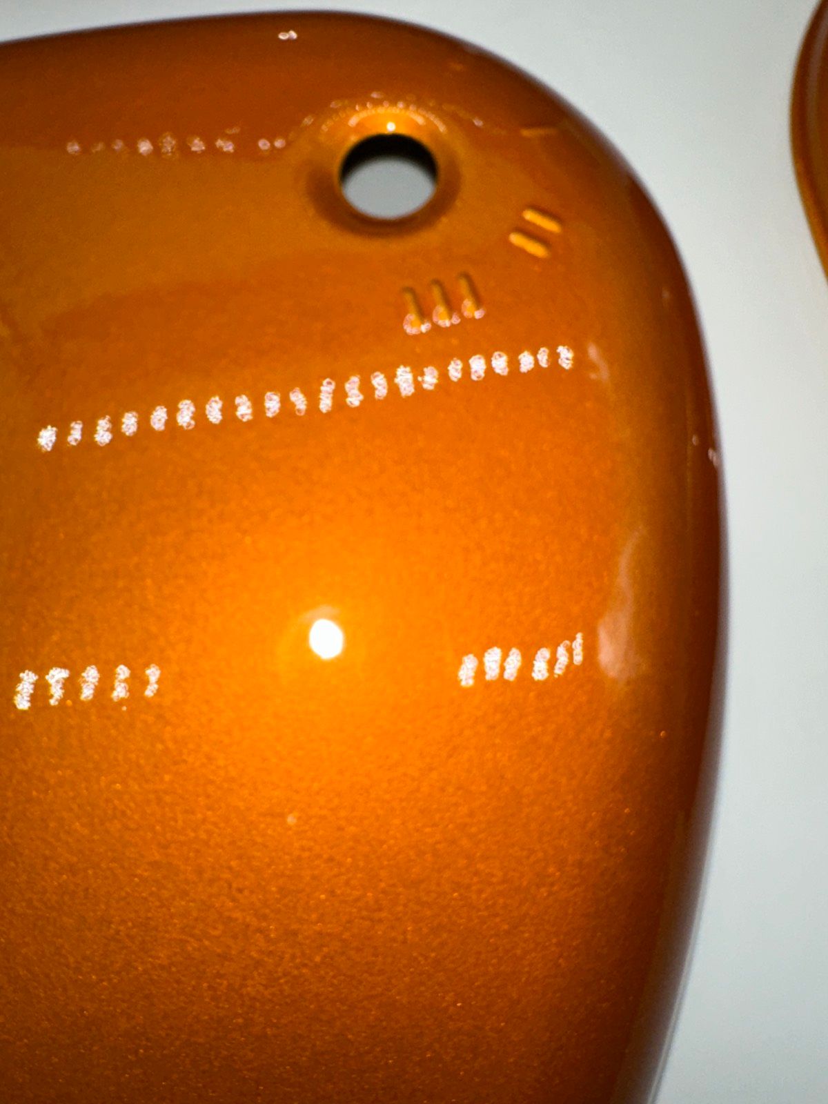 Tankset passend Simson S51 S50 Pulverbeschichtet Orange Metallic