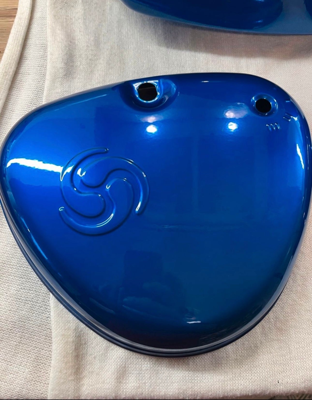 Simson S51 S50 Tankset Neu Pulverbeschichtet Candy Blau