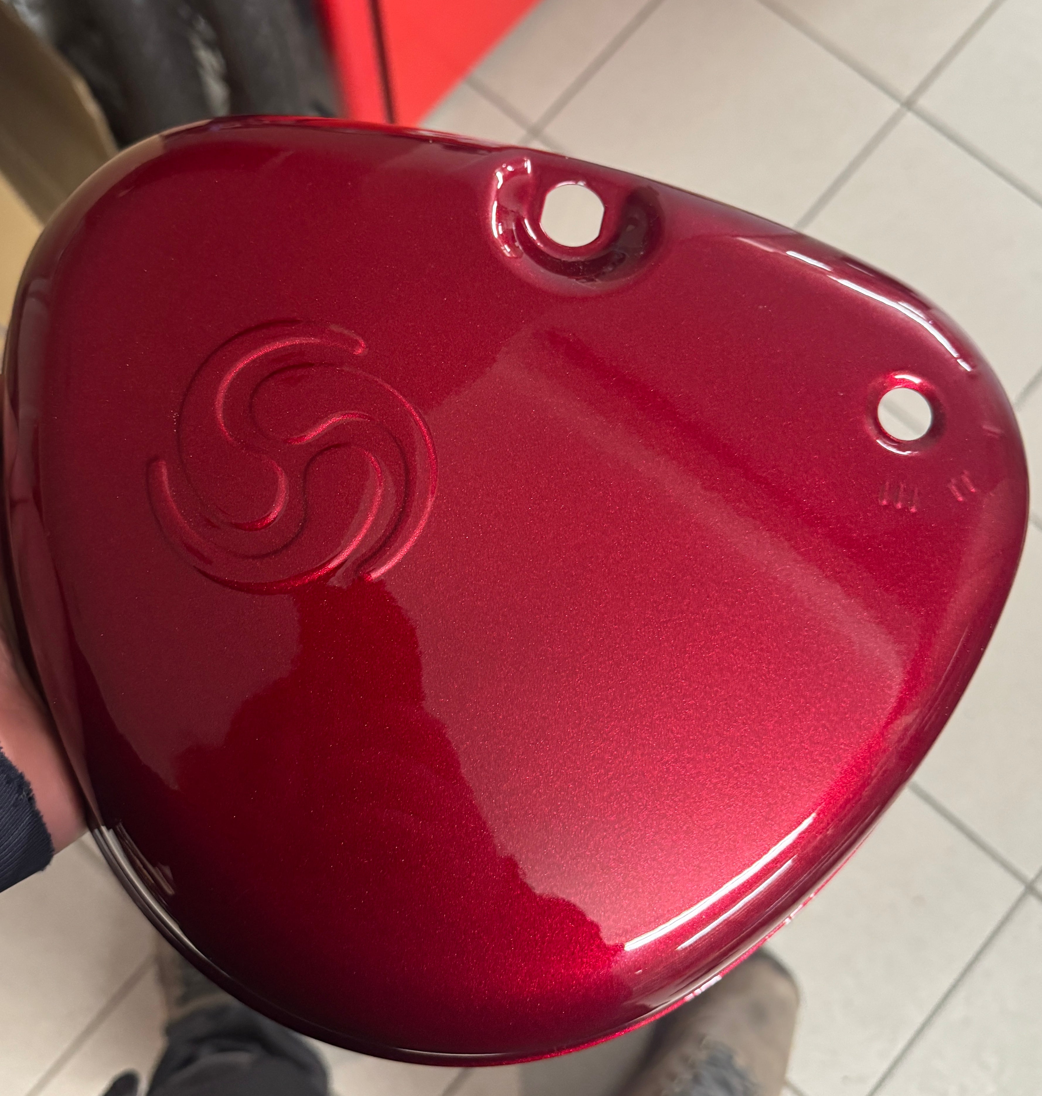 Tankset passend Simson S51 S50 Pulverbeschichtet Illusion Cherry