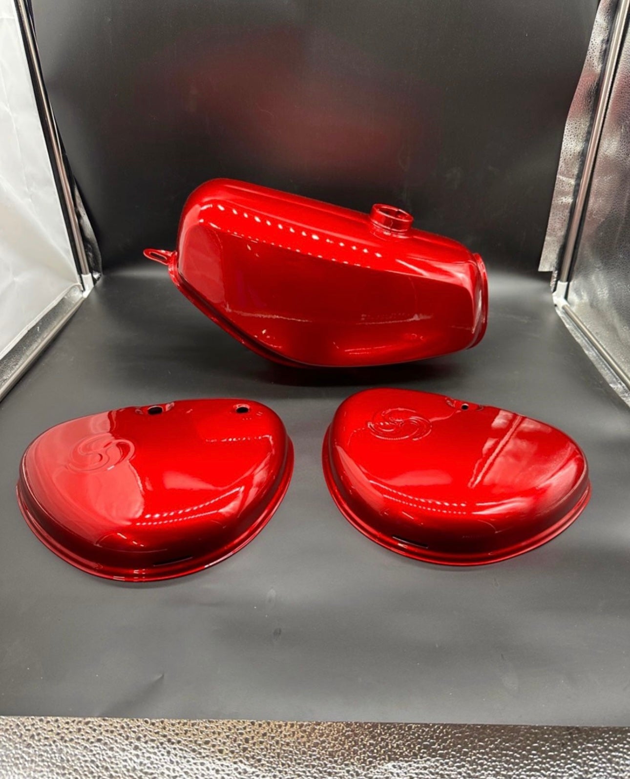 Simson S51 S50 Tankset Neu Pulverbeschichtet
Candy Rot